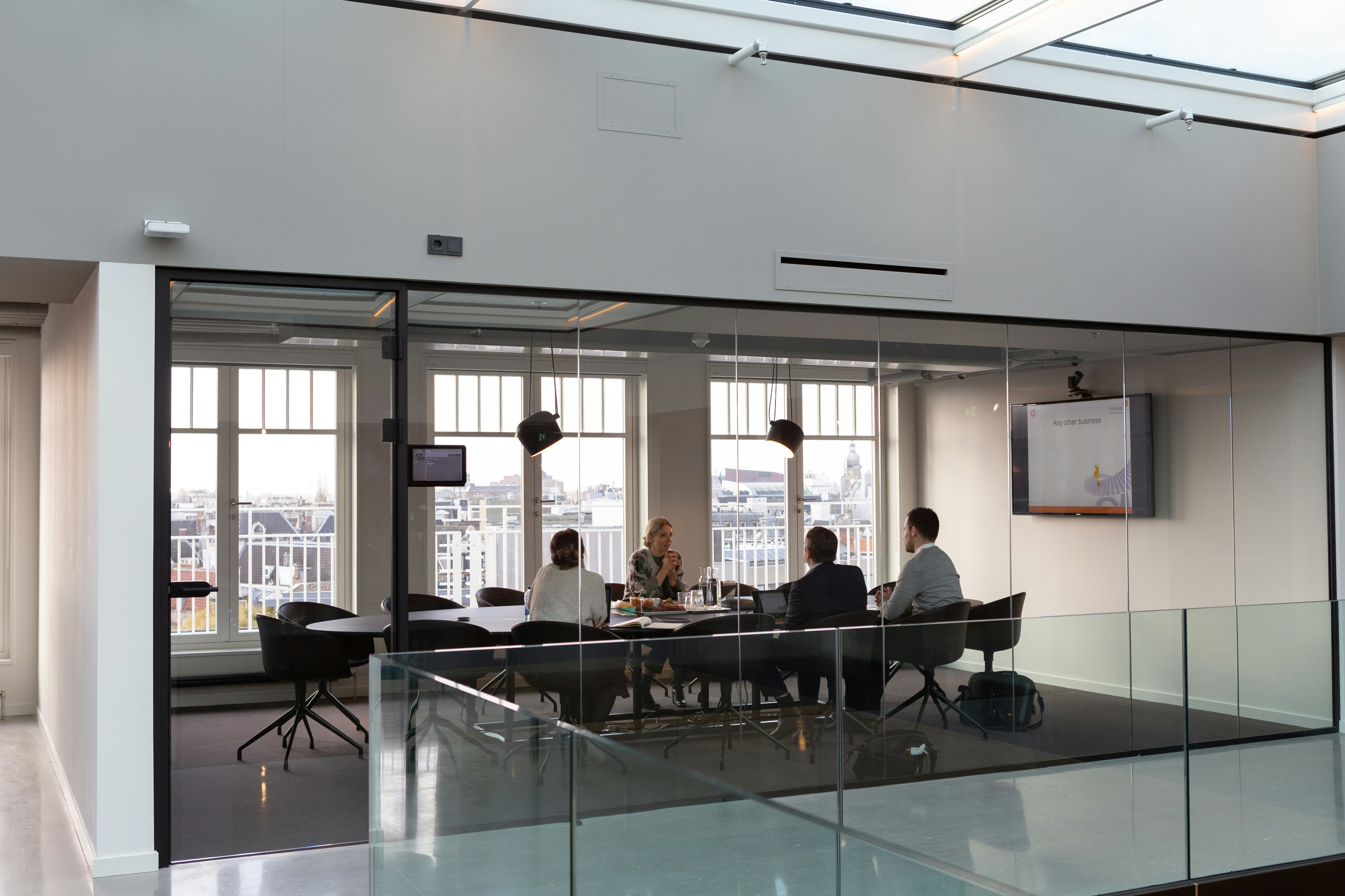 Canadian CPA firm team working efficiently with automated accounting software on screens